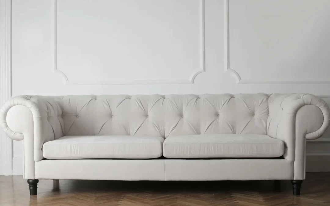 cream colored couch