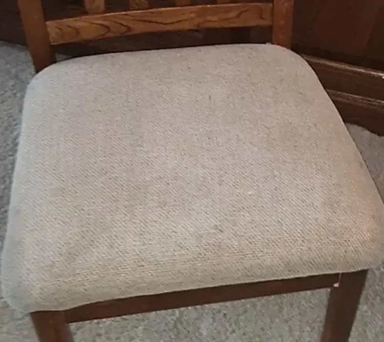 After image of Springer cleaned chair