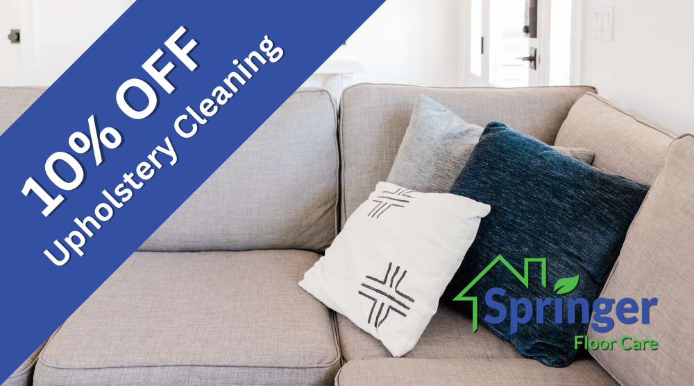 upholstery cleaning special